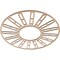 Ekena Millwork Hale Wood Fretwork Pierced Ceiling Medallion, Alder, 30"OD x 10 7/8"ID x 3/8"T CMWP30X30X0375HHAL - alternate 4